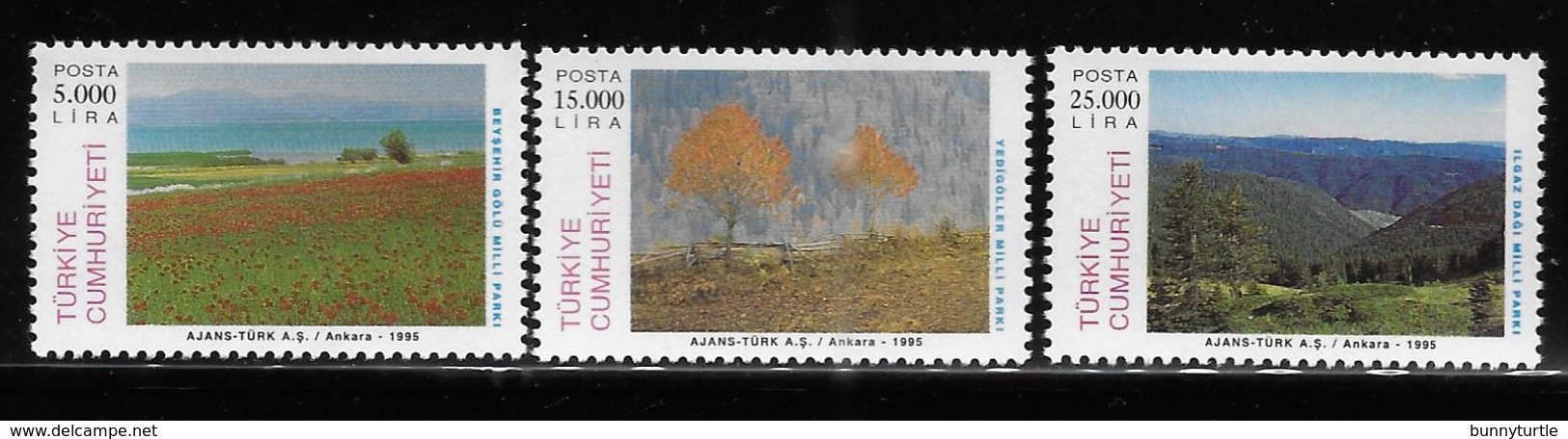 Turkey 1995 European Nature Conservation Year MNH - Nuevos