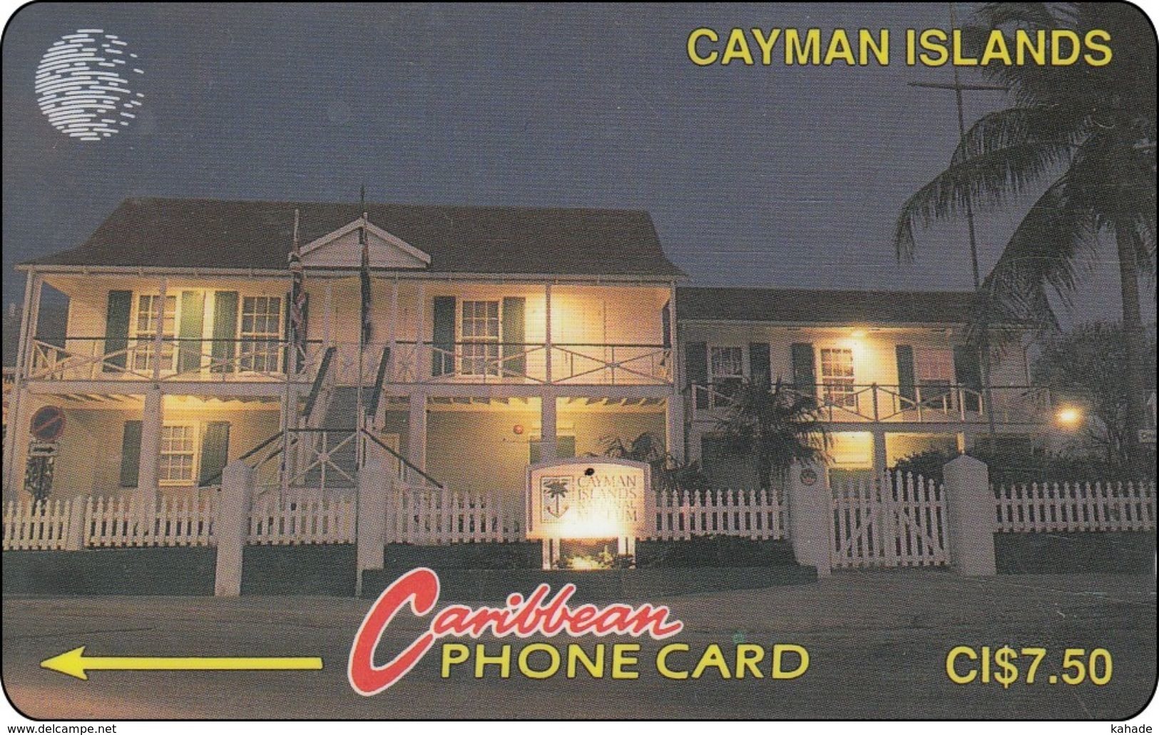 Cayman Island Phonecard Building - Iles Cayman