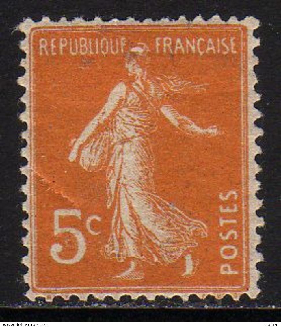 FRANCE : N° 158 ** -adhérences- (Type Semeuse Fond Plein) - PRIX FIXE - - 1906-38 Semeuse Camée