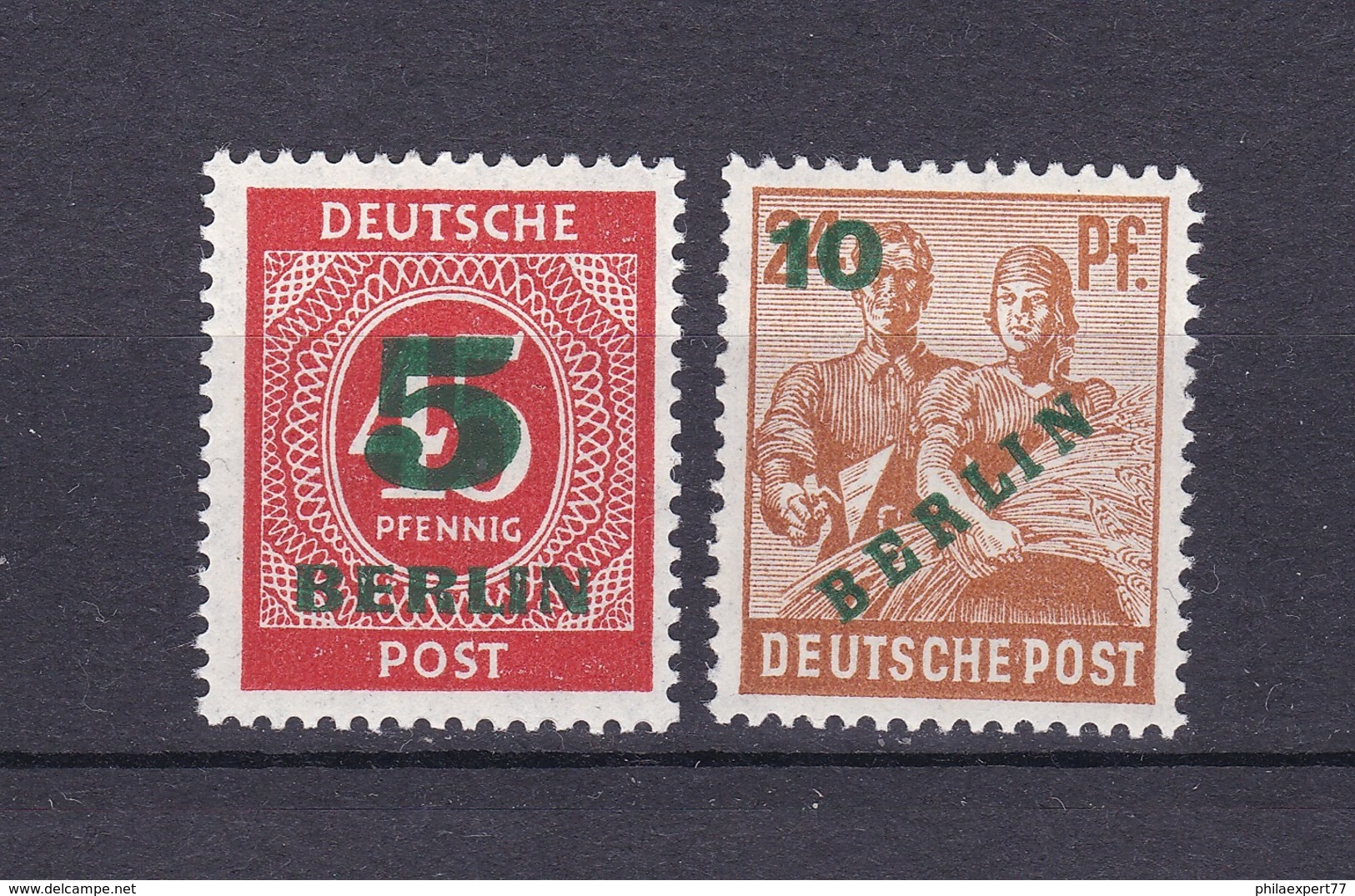 Berlin - 1949 - Michel Nr. 64/65 - Postfrisch - 25 Euro - Neufs