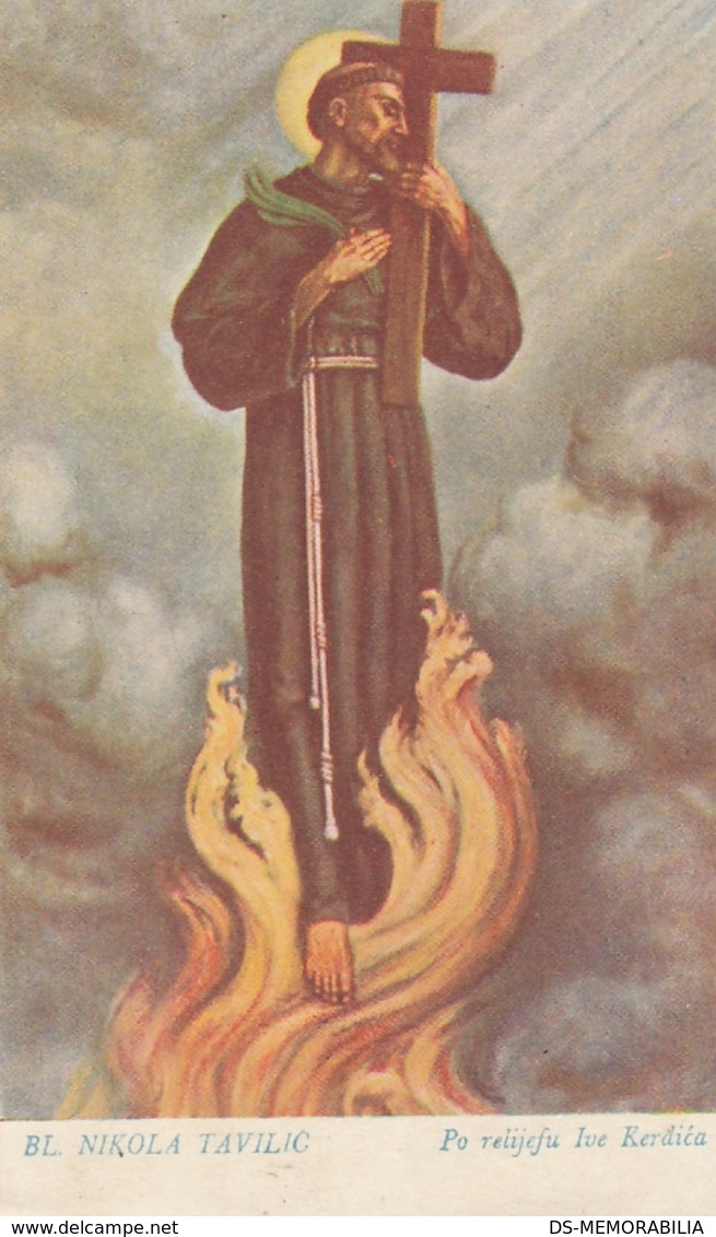 Holy Card Santino - Saint Nikola Tavilic - Santini