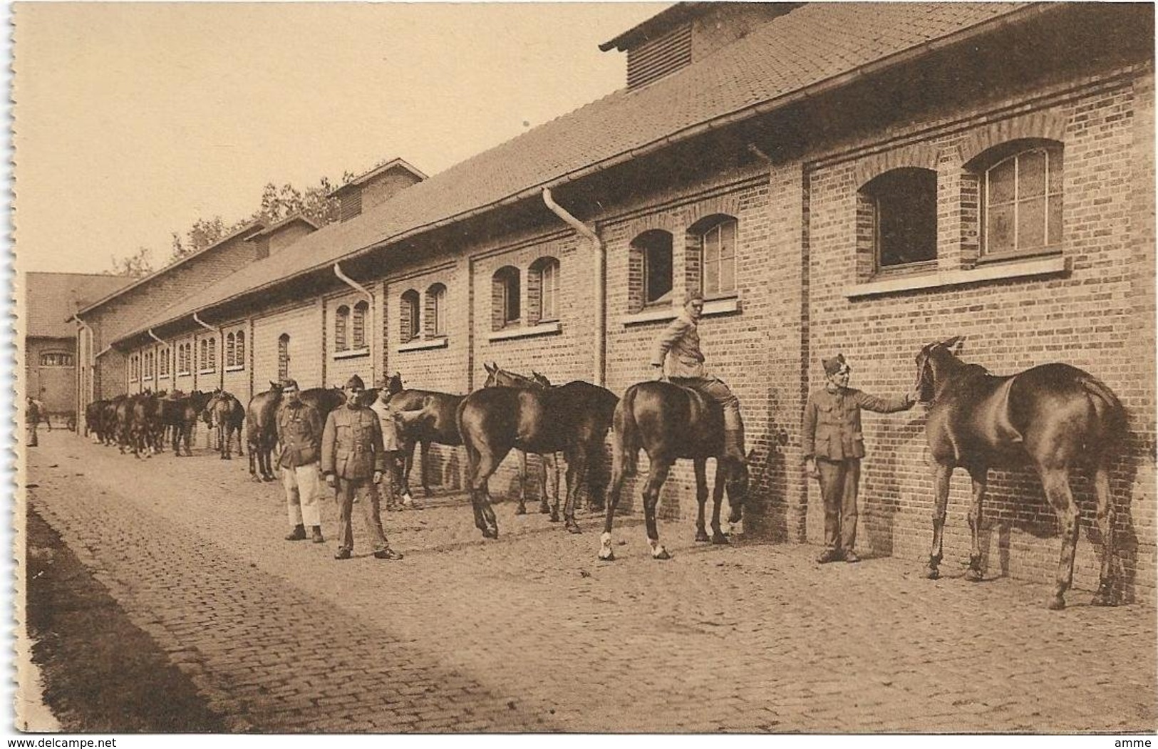 Brasschaat   * Brasschaet - Polygone  - Artillerieschool - Opschik Der Paarden - Toilette Des Chevaux - Brasschaat