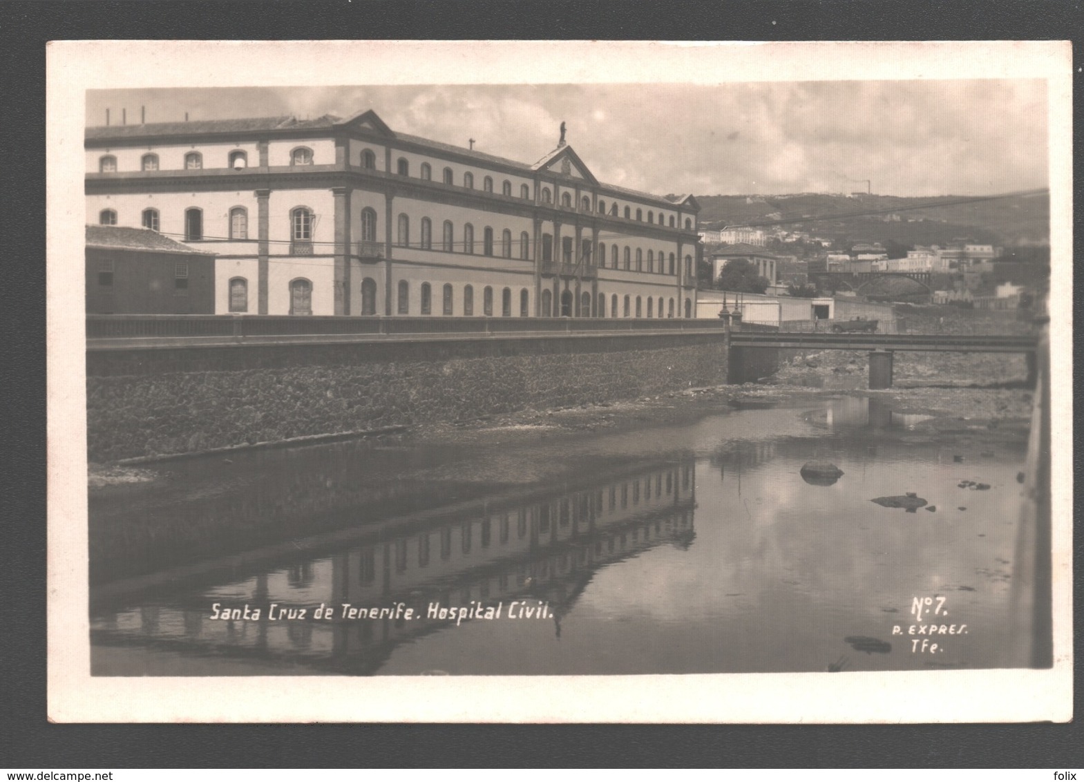 Santa Cruz De Tenerife - Hospital Civil - Photo Card - Tenerife