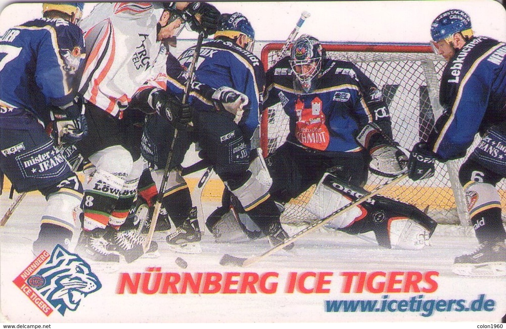 ALEMANIA. ICE HOCKEY. Nürnberg Ice Tigers.  DE-P 02/02 (089) - Deportes