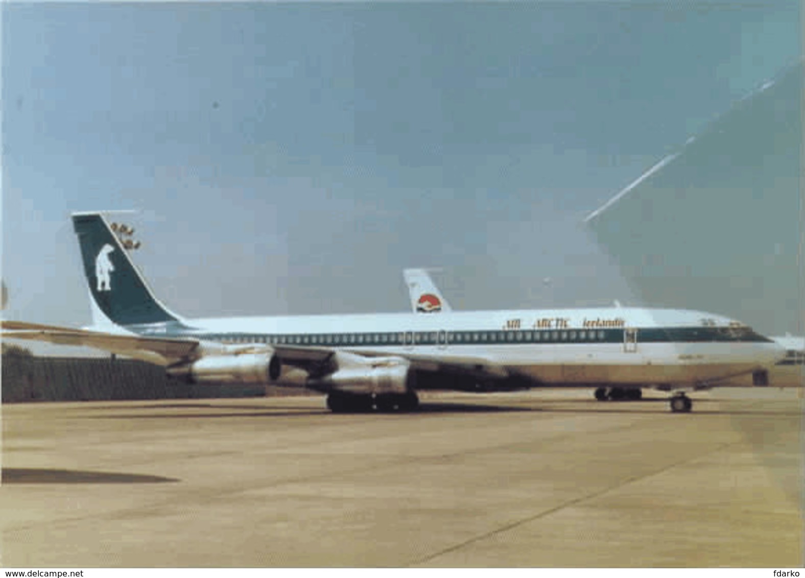 Air Artic Icelandic Islanda B707 TF-AEA Airines B-707  Avion Aviation Aiplane - 1946-....: Era Moderna