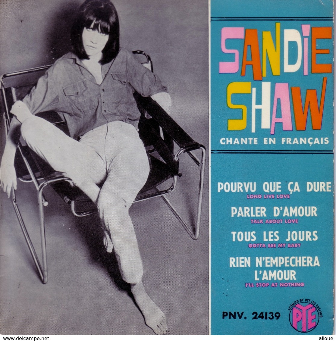 SANDIE SHAW FRENCH EP - POURVU QUE CA DURE + 3 - Rock