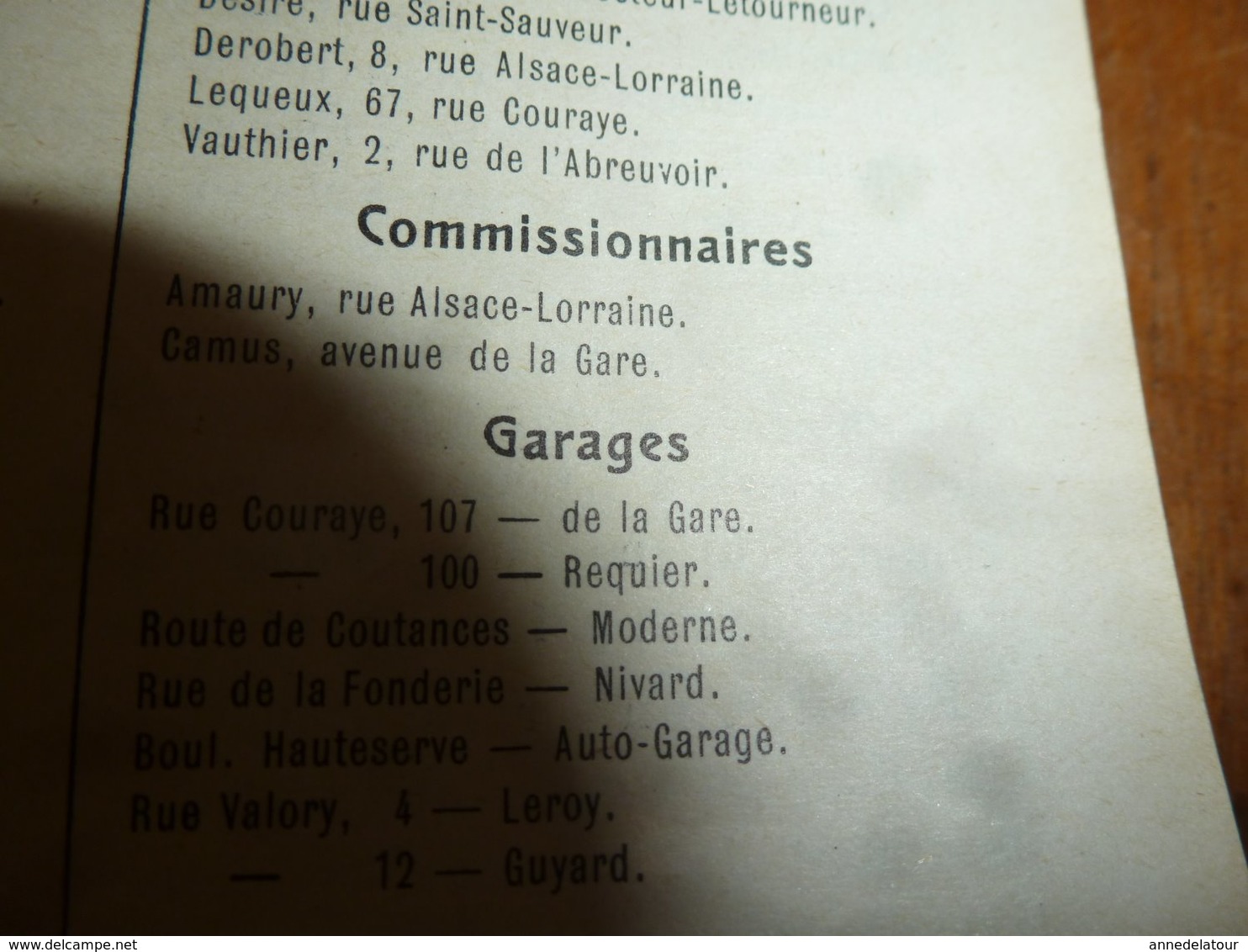 1920 ? GRANVILLE : rare guide du touriste,  édition L. Lecotteley , avec plan monumental de Granville