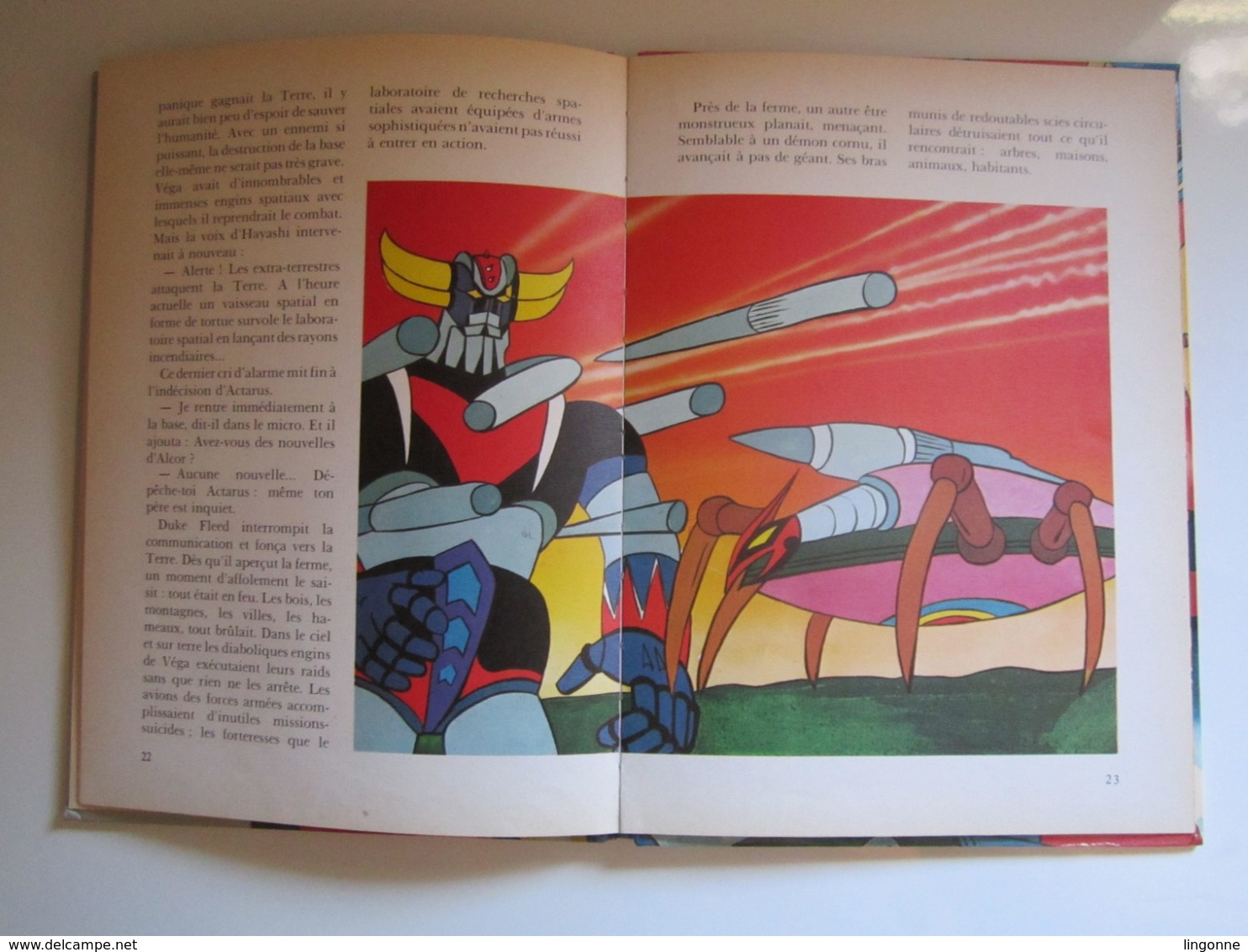 GOLDORAK Le Robot De L'espace - LE RETOUR DES MONSTRES - Editions G.P Rouge Et Or De 1978 - Bibliotheque Rouge Et Or