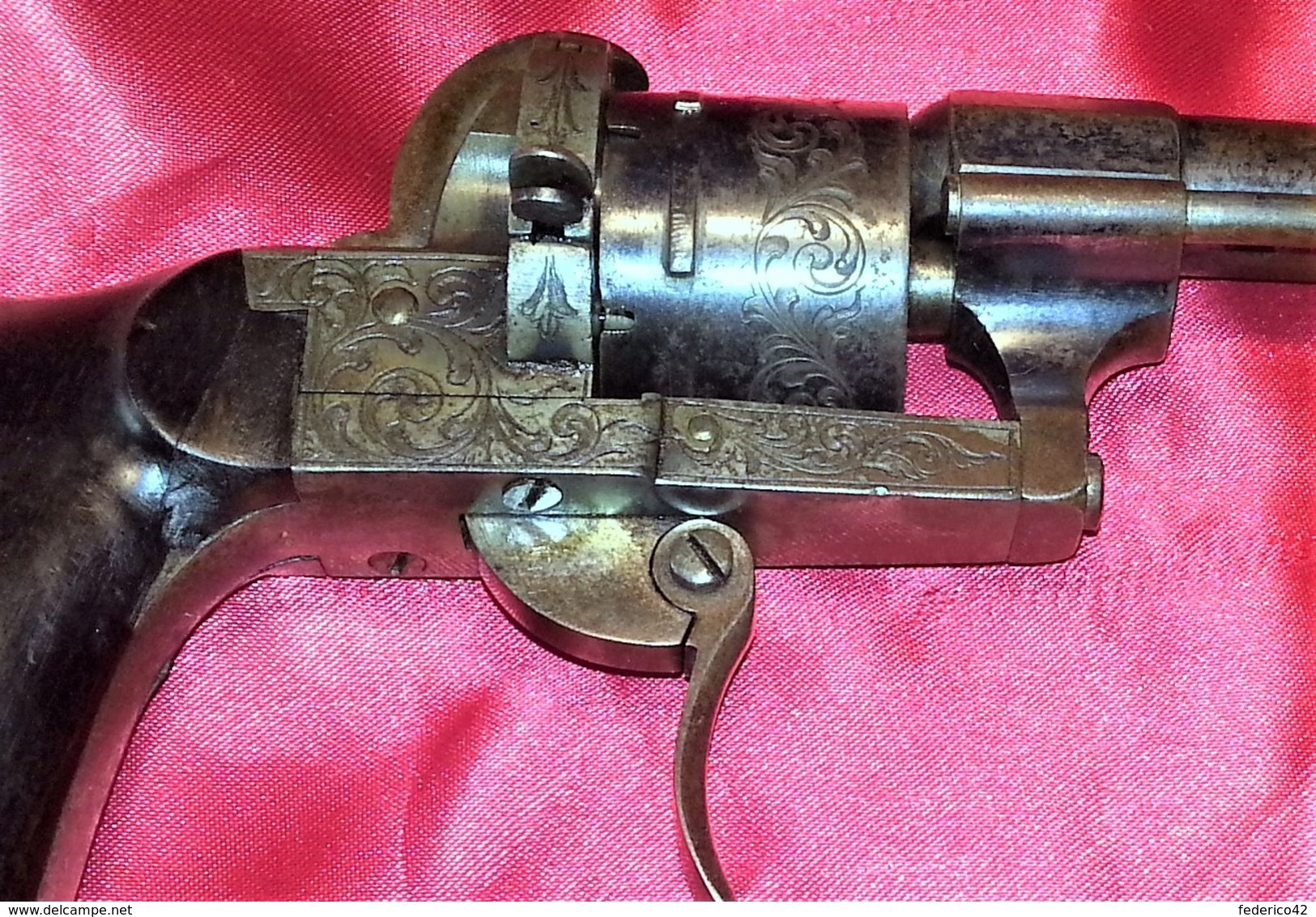 REVOLVER DA COLLEZIONE E.LEFAUCHEAUX BREVETTO DEL 18.... - Armi Da Collezione