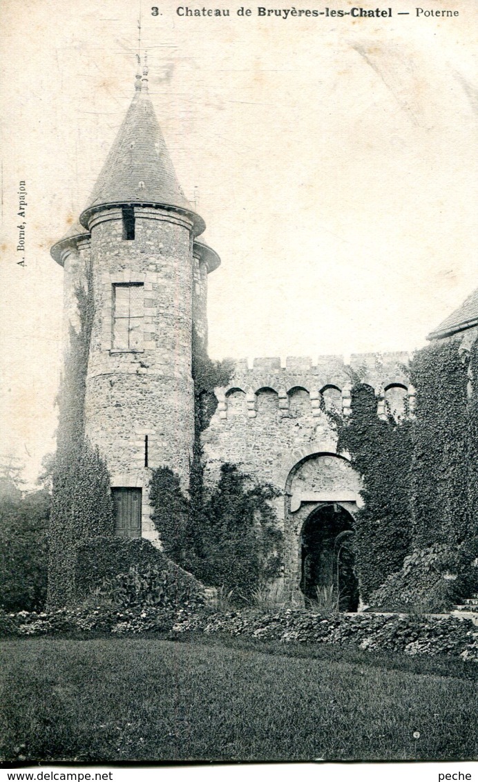 N°75441 -cpa Château De Bruyères Les Chatel - Bruyeres Le Chatel
