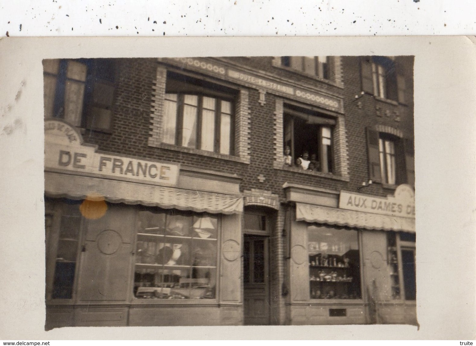 ONIVAL CARTE PHOTO "AUX DAMES DE FRANCE" - Onival