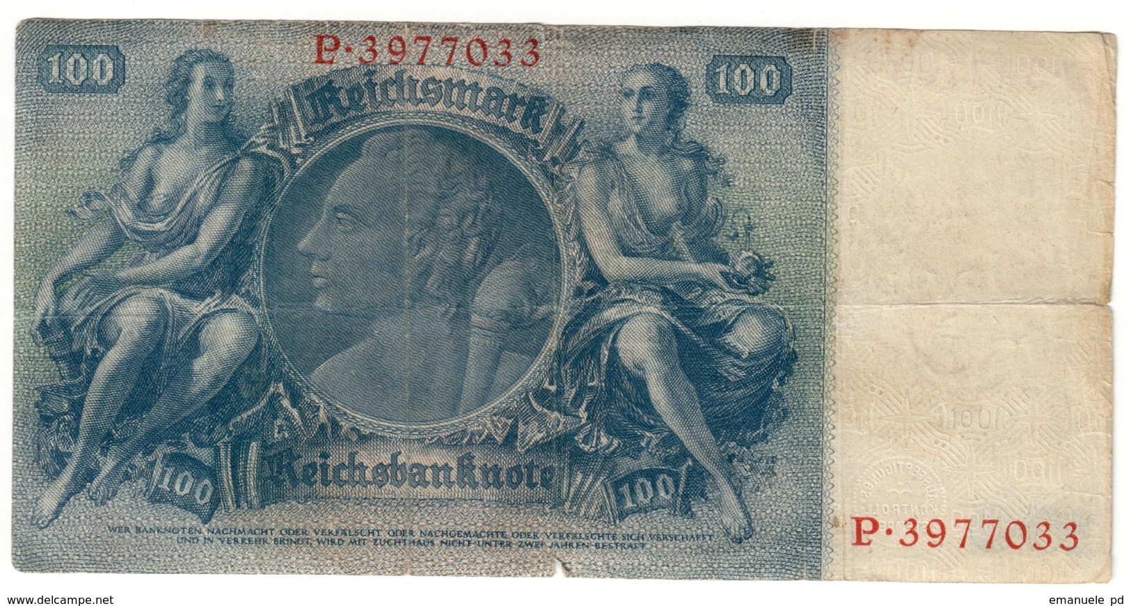 Germany 100 Reichsmark 24/06/1935 *V* - 100 Reichsmark