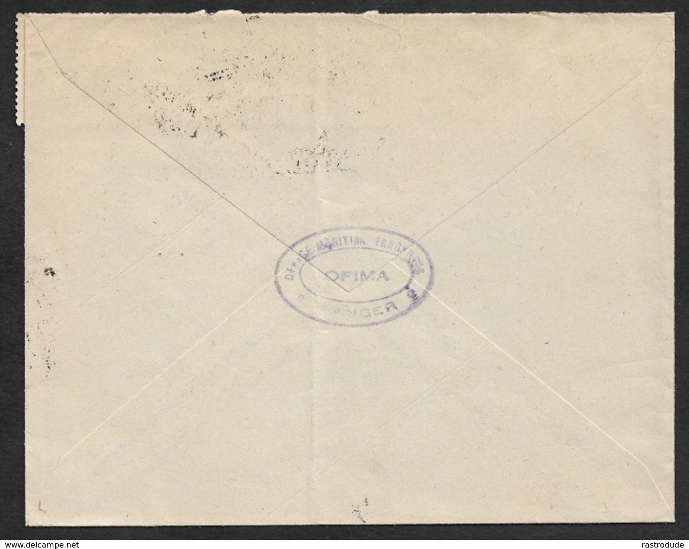 1950 - ESPAÑA / TANGER (Marruecos) - Franqueo Mixto - Correo Aereo A SUIZA - Storia Postale