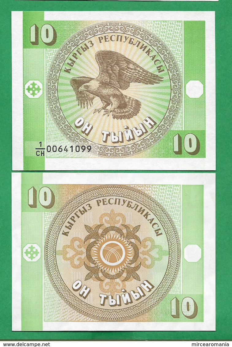 KYRGYZSTAN - 10 TYIYN - 1993 - UNC - Kirgizïe