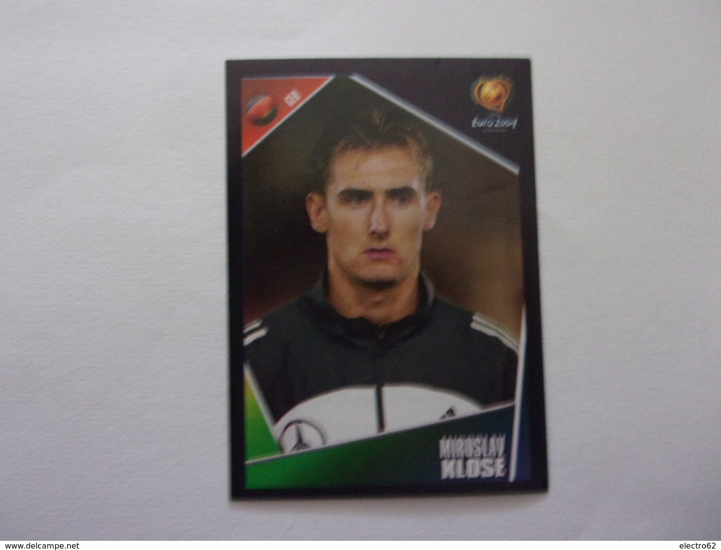 PANINI Foot Euro 2004 Portugal N°314 Miroslav Klose Deutschland Allemagne Football Fußball Fútbol Soccer Calcio Futebol - Edition Française