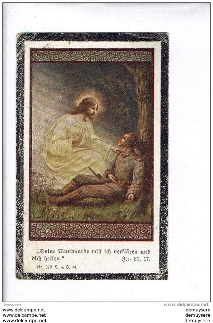 019 - STERBEBILD -  HERNN EDUARD BUMEDER   - Gefallen 1917 - Images Religieuses