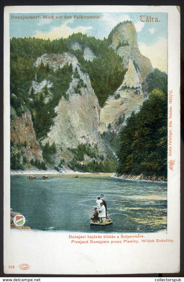 TÁTRA 1904.Régi Képeslap  /  Vintage Pic. P.card - Hungary