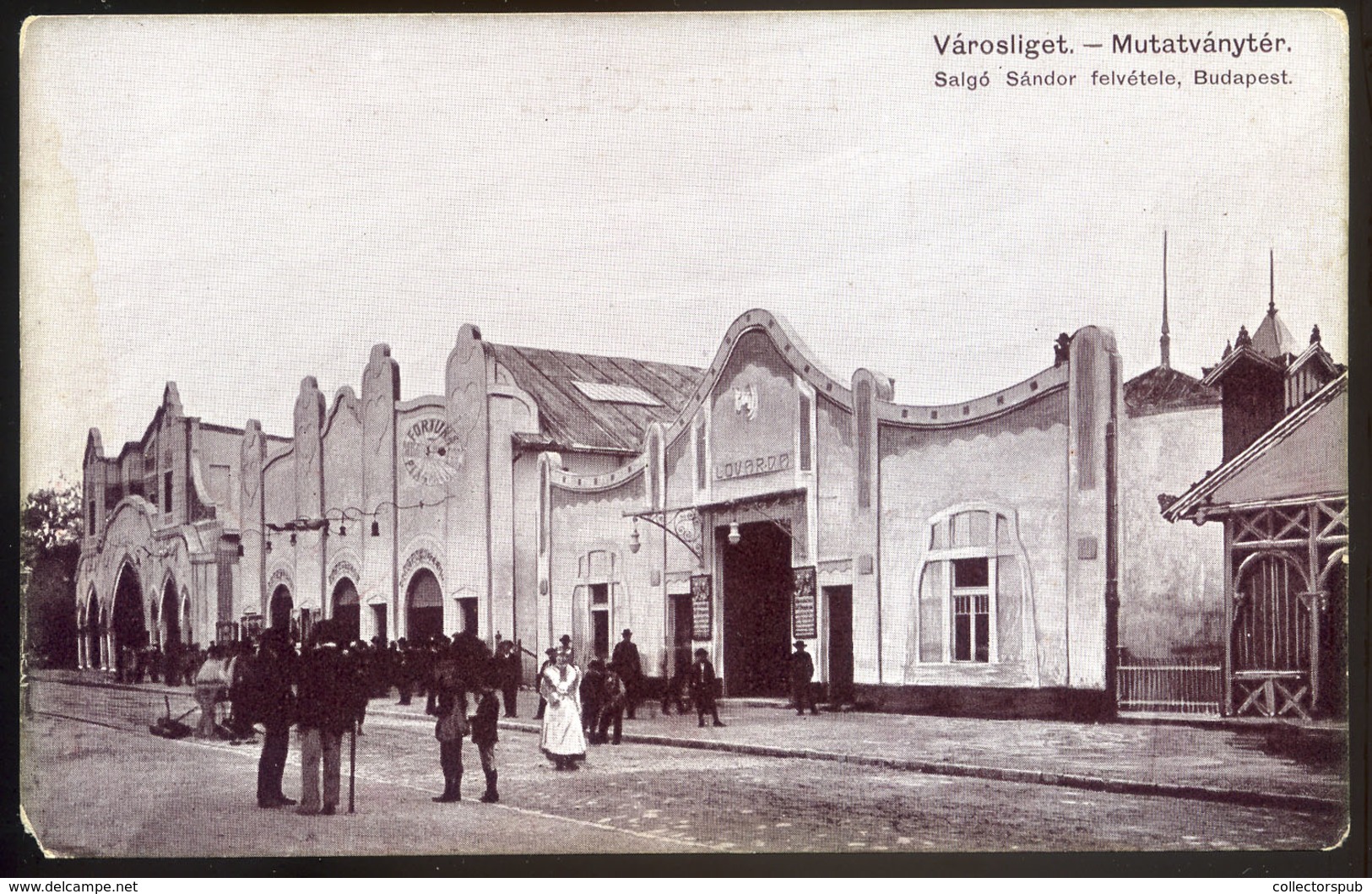 BUDAPEST  XIV. Városliget, Mutatványtér, Régi Képeslap  /  City Park, Show Square Vintage Pic. P.card - Hongrie