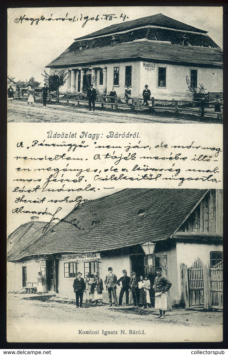 NAGYBÁRÓD 1906. Régi Képeslap  /  Vintage Pic. P.card - Hungary