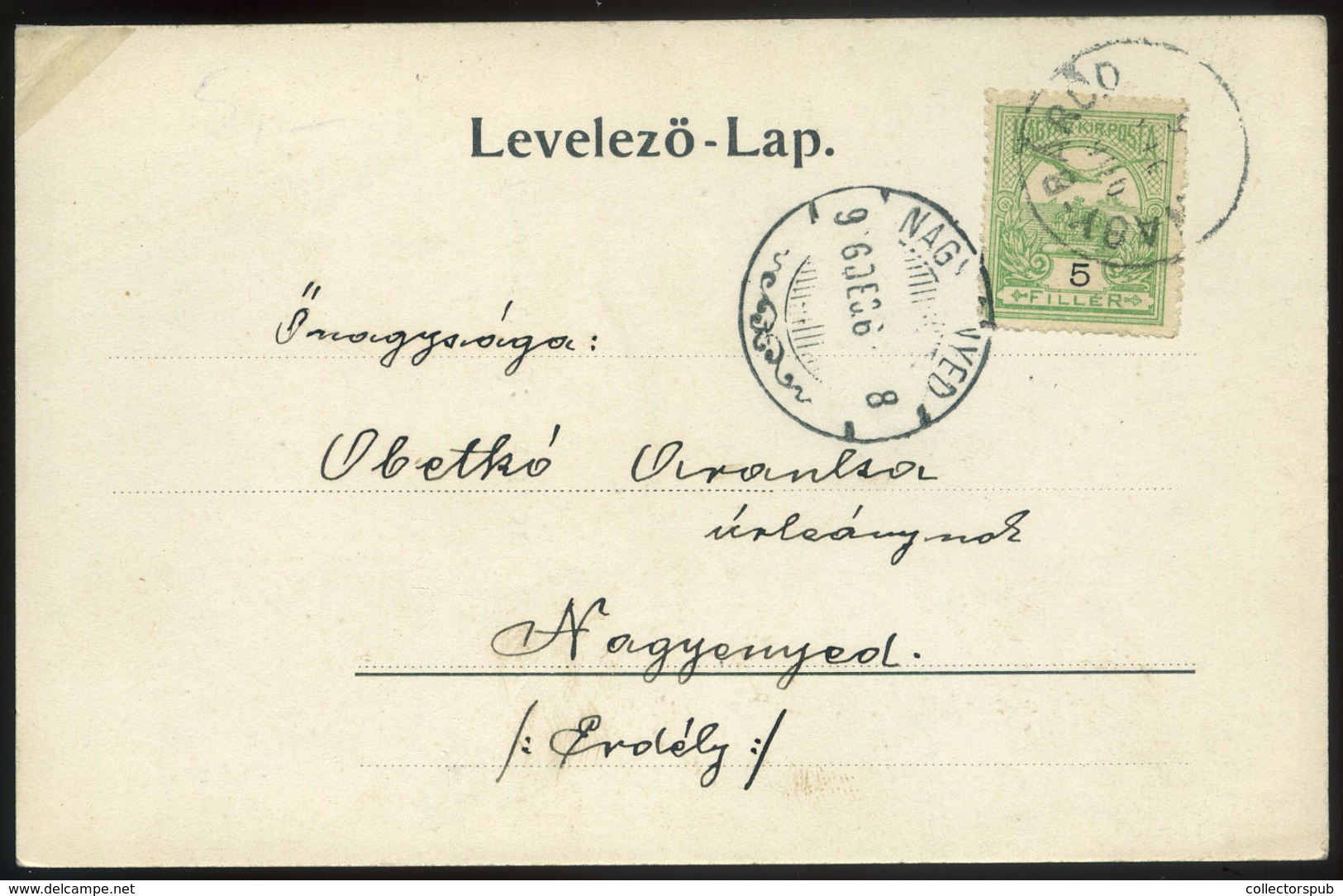 NAGYBÁRÓD 1906. Régi Képeslap  /  Vintage Pic. P.card - Hongrie