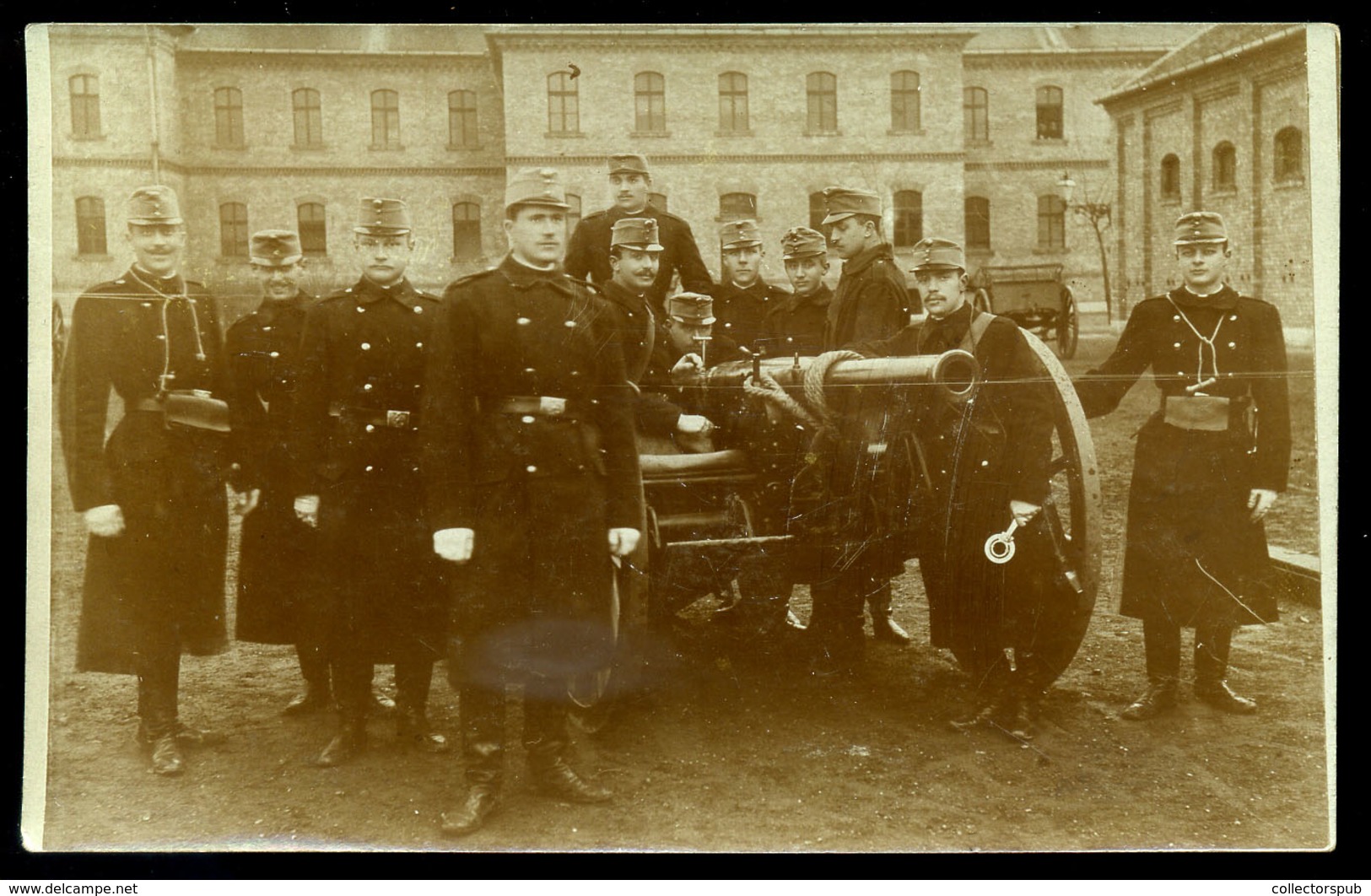 KATONÁK Fotós Képeslap  /  SOLDIERS Photo Vintage Pic. P.card - Hongrie