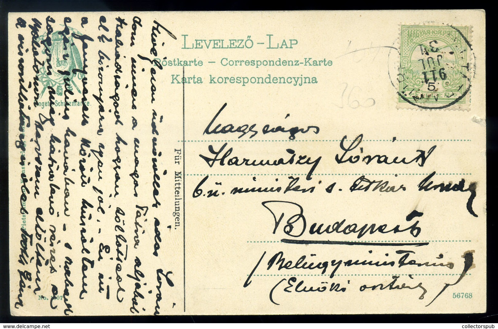 TÁTRA 1911. Régi Képeslap   /  Vintage Pic. P.card - Hongarije