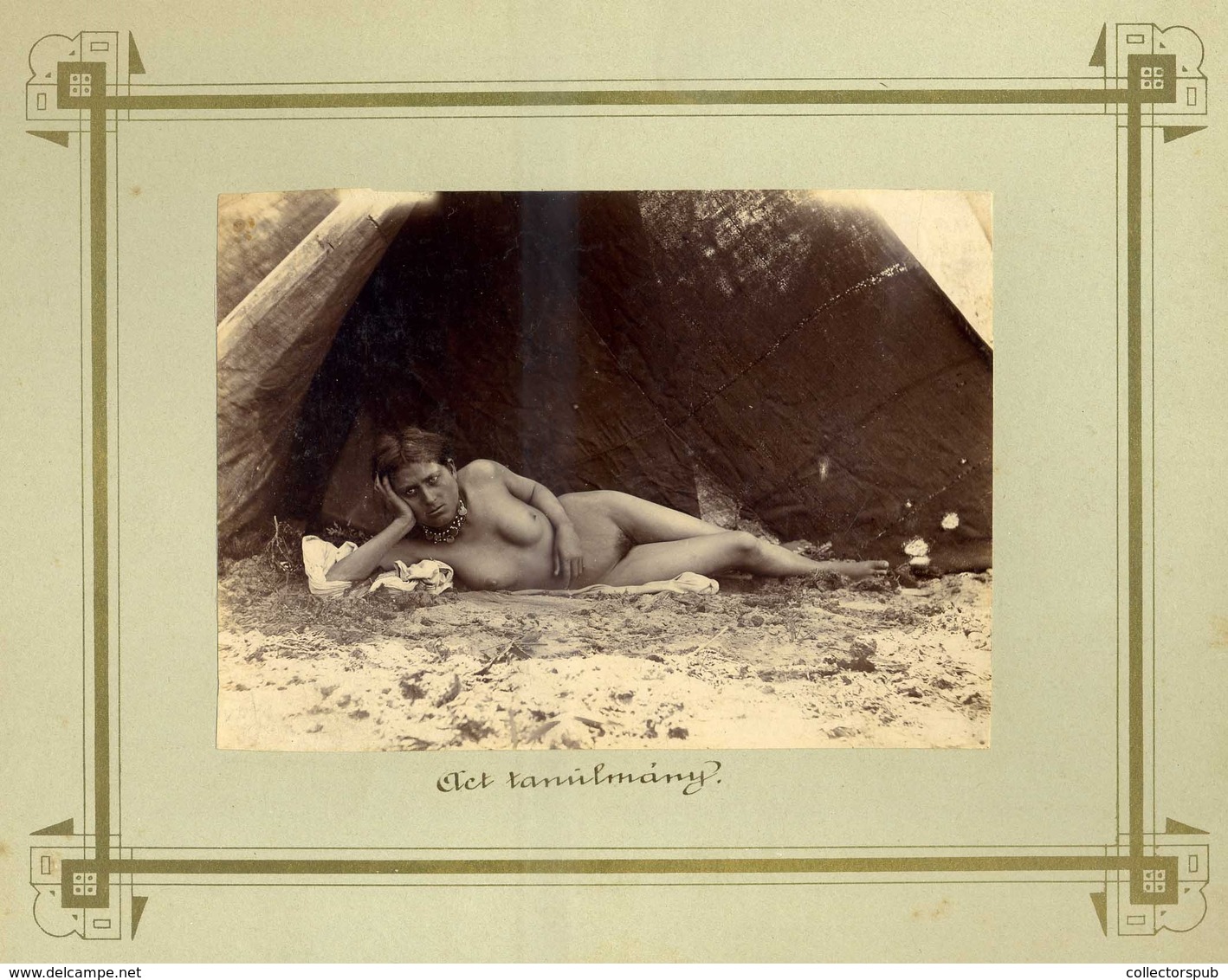 1880-90. Ca. Akt Tanulmány, Fotó  , Képméret 14*10cm - Autres & Non Classés