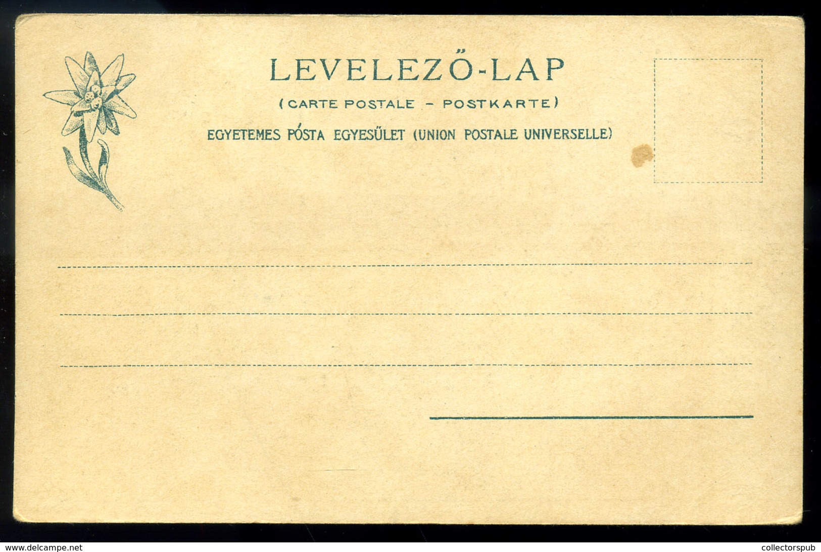 TÁTRA 1905. Régi Képeslap  /  1905 Vintage Pic. P.card - Hungary