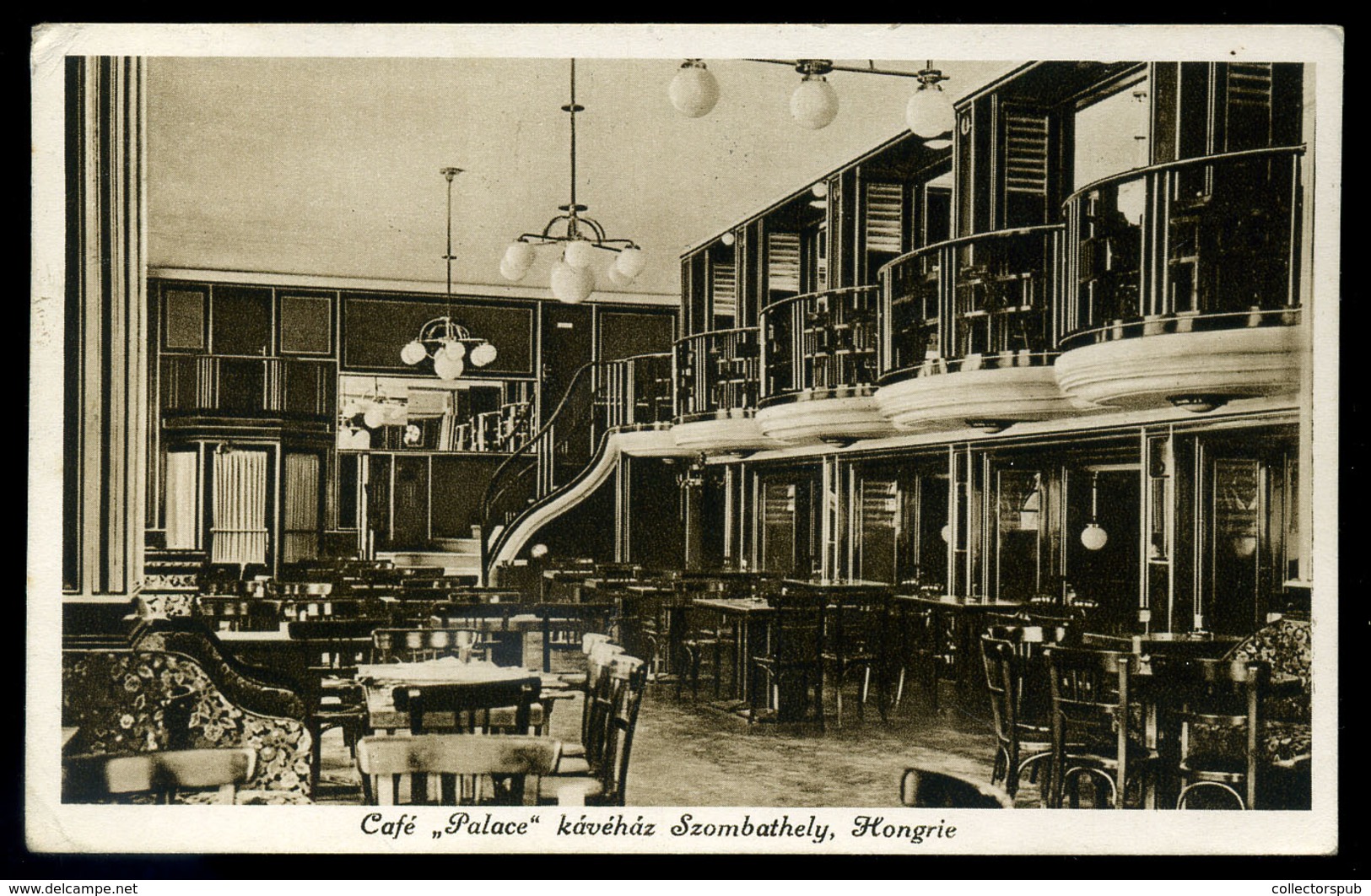 SZOMBATHELY Hotel Palace, Régi  Képeslap  /  Palace Hotel Vintage Pic. P.card - Hongrie