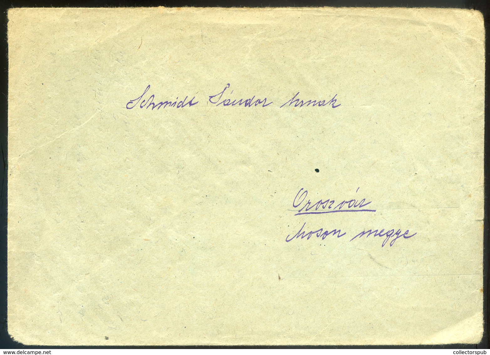 BONYHÁD 1945.09. Levél 2*3P+2*2P Oroszvárra Küldve - Lettres & Documents