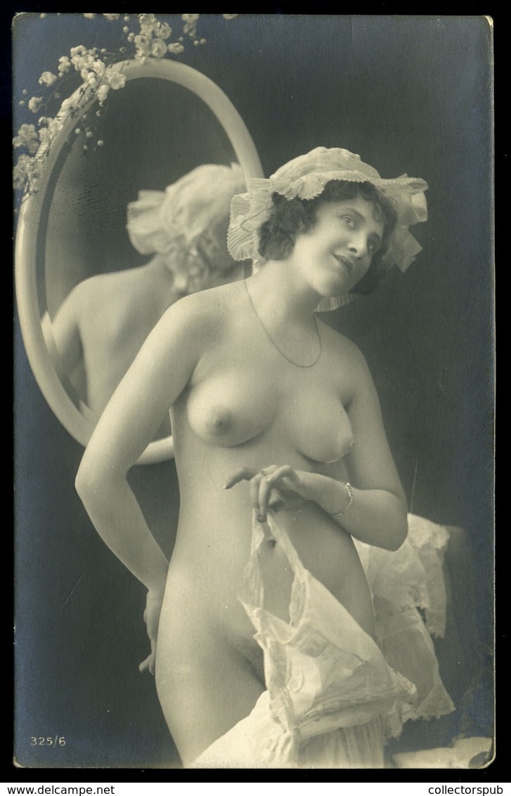 AKT 1920. Ca.  Fotós Képeslap  /  NUDE Photo Vintage Pic. P.card - Hungary