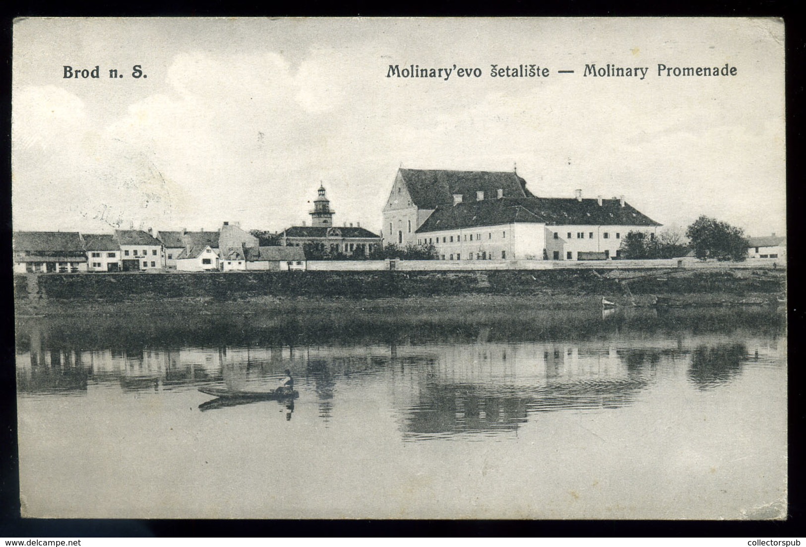 BROD 1916. Régi, Cenzúrázott Képeslap  /  Vintage Cens. Vintage Pic. P.card - Hungary