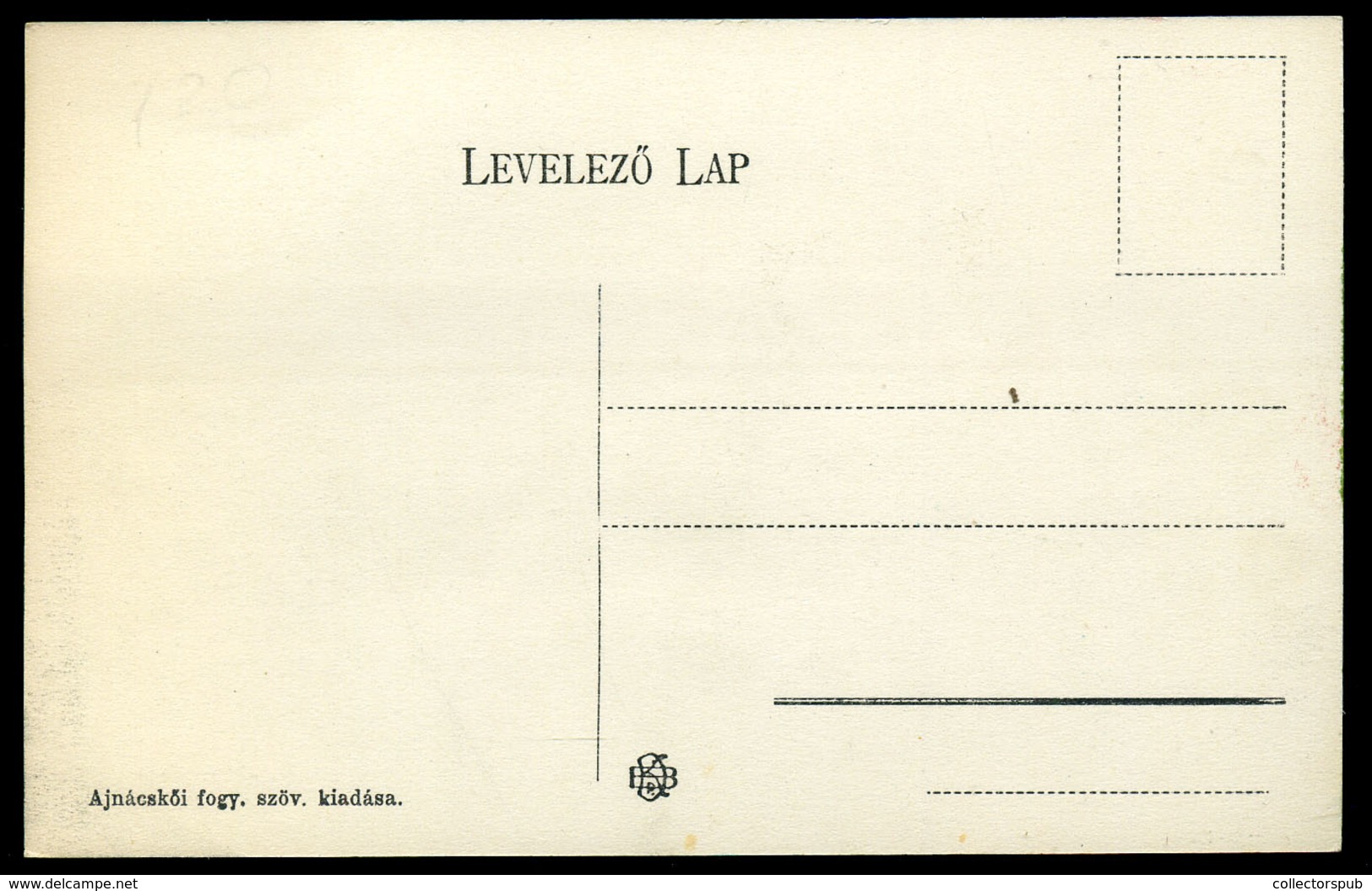 AJNÁCSKŐ 1910. Ca Régi Képeslap  /  Vintage Pic. P.card - Hongrie