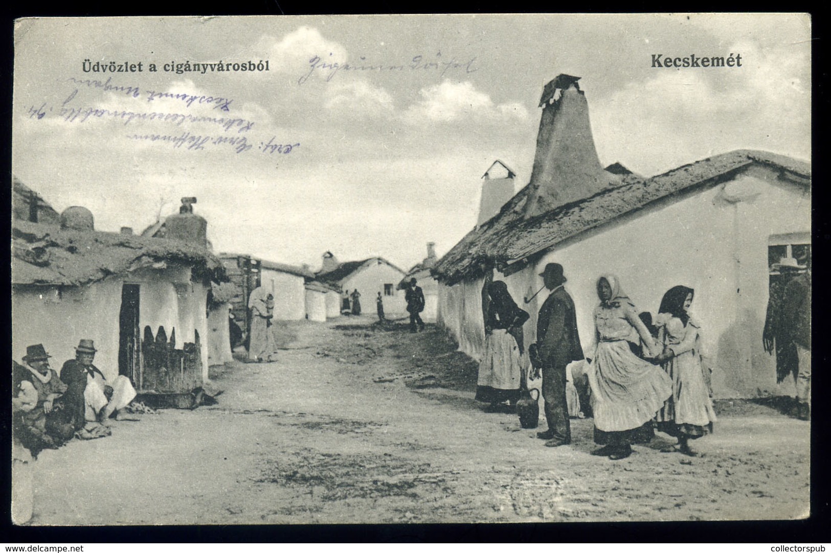 KECSKEMÉT Cigányváros Régi Képeslap  /  Gypsy District Vintage Pic. P.card - Hongarije