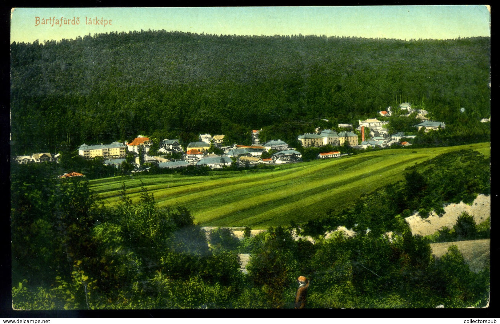 BÁRTFA 1913. Képeslap, Bártfa-Kassa Mozgóposta Bélyegzéssel  /  Vintage Pic. P.card Bártfa-Kassa TPO Pmk - Used Stamps