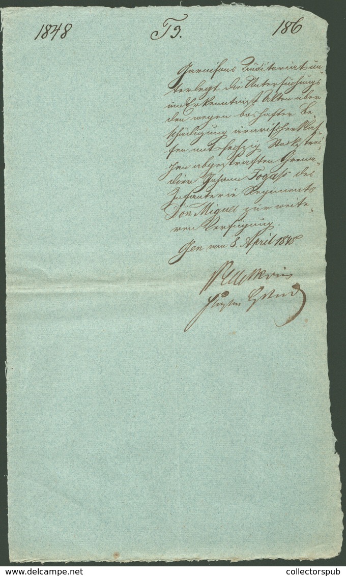 1848. SZABADSÁGHARC Érdekes iratgyűjtemény!  lásd részletes leírás  /  1848 REVOLUTION interesting document collection