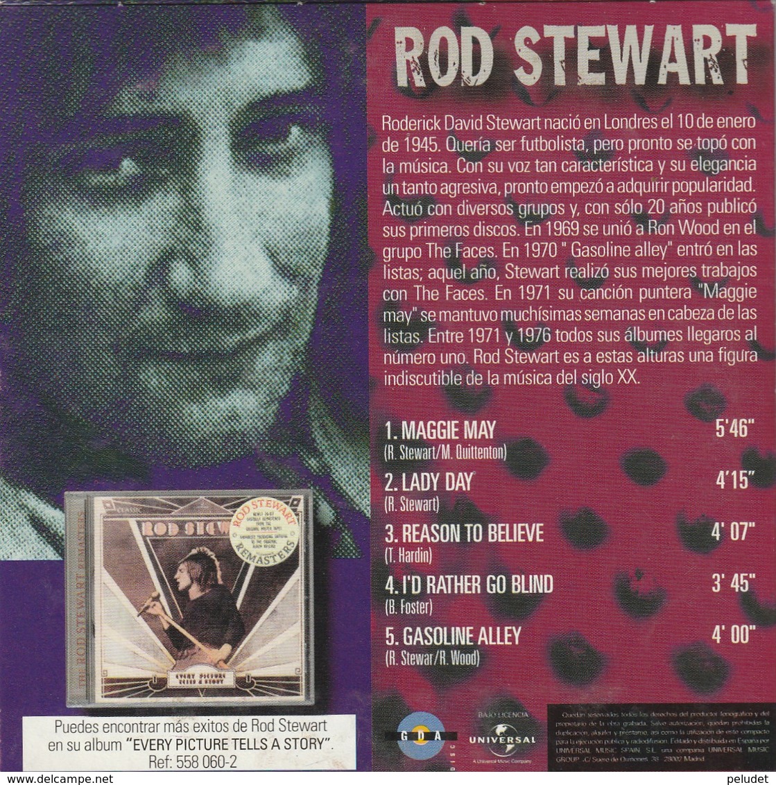 CD - GRANDES MITOS - ROD STEWART - Sonstige & Ohne Zuordnung