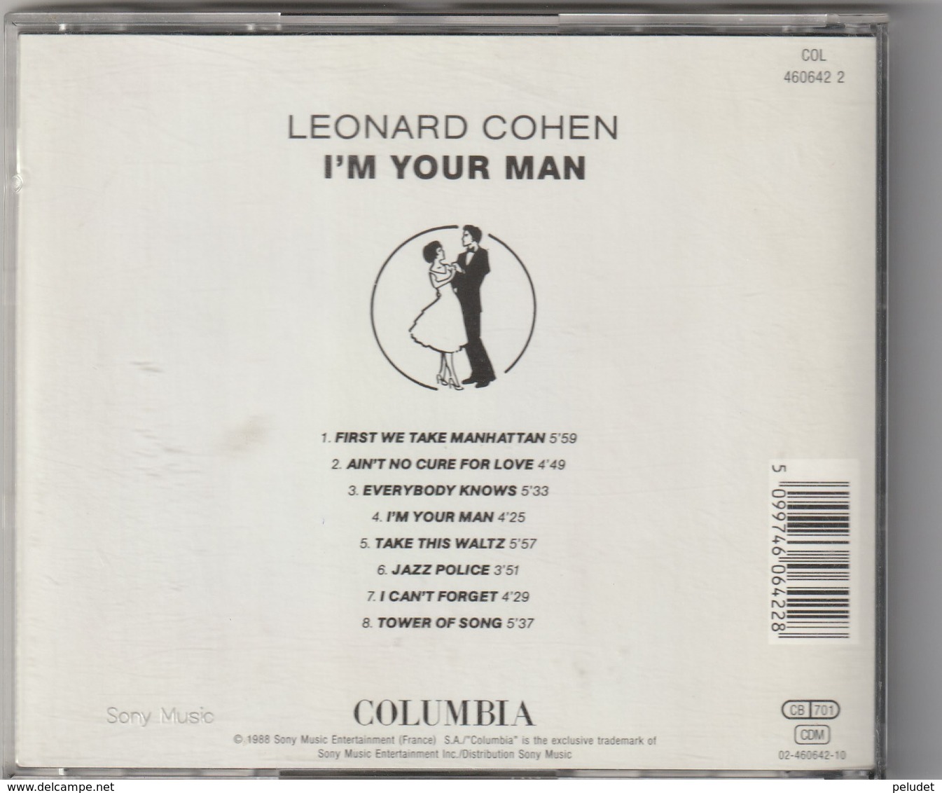 CD - LEONARD COHEN - I'M YOUR MAN - Sonstige & Ohne Zuordnung