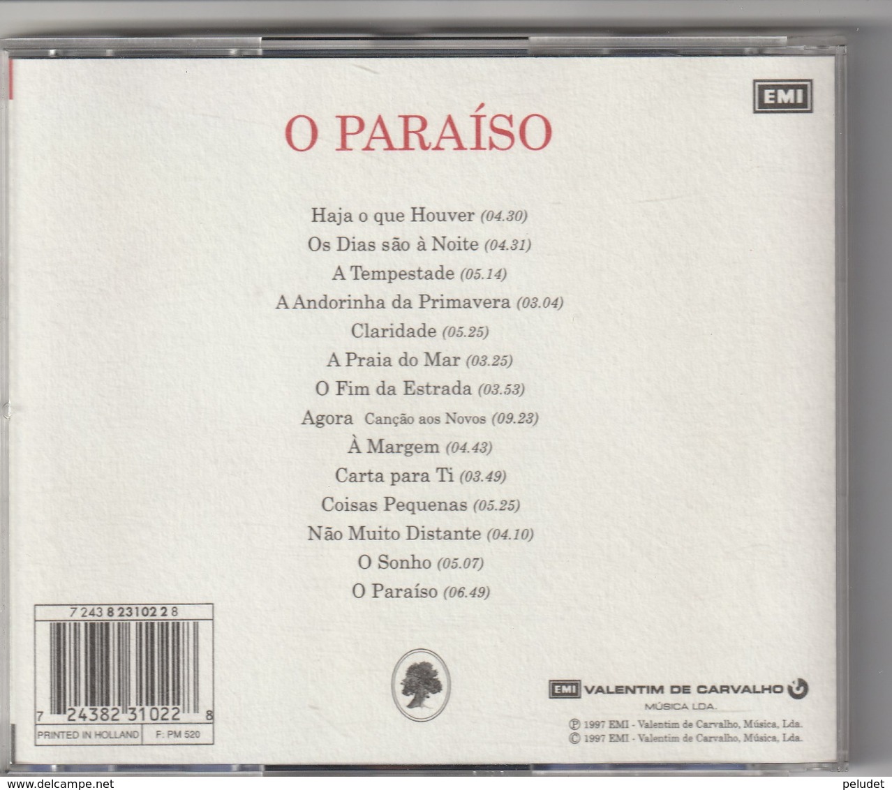 CD - MADREDEUS - O PARAISO - Otros & Sin Clasificación