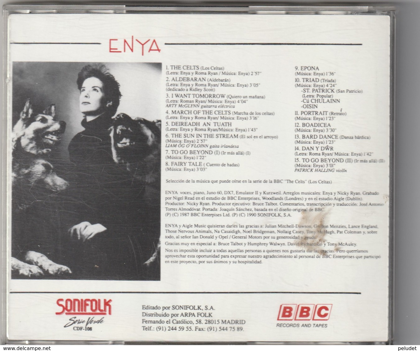 CD - ENYA - LOS CELTAS - Otros & Sin Clasificación