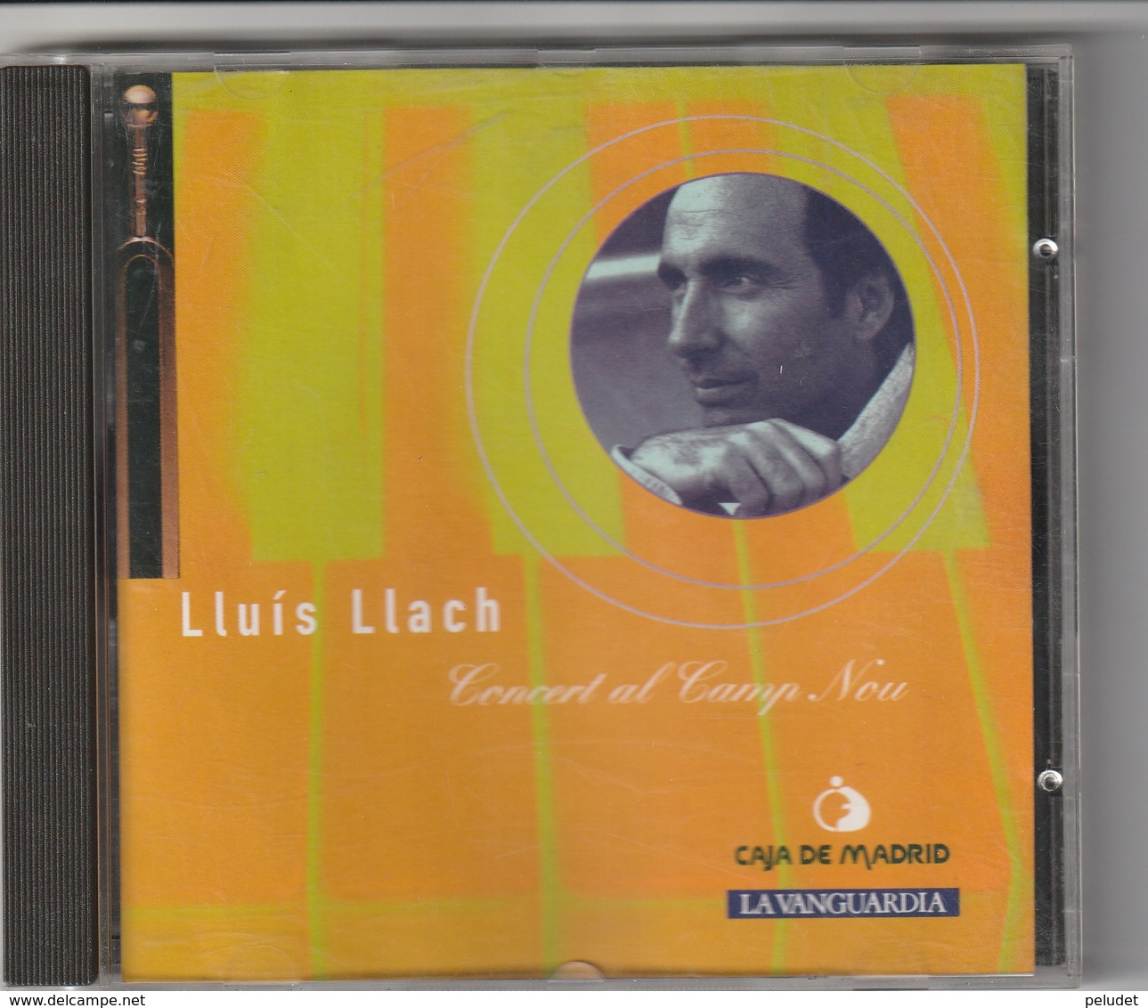 CD - LLUIS LLACH - CONCERT AL CAMP NOU - Caja De Madrid La Vanguardia - 2002 - Otros & Sin Clasificación