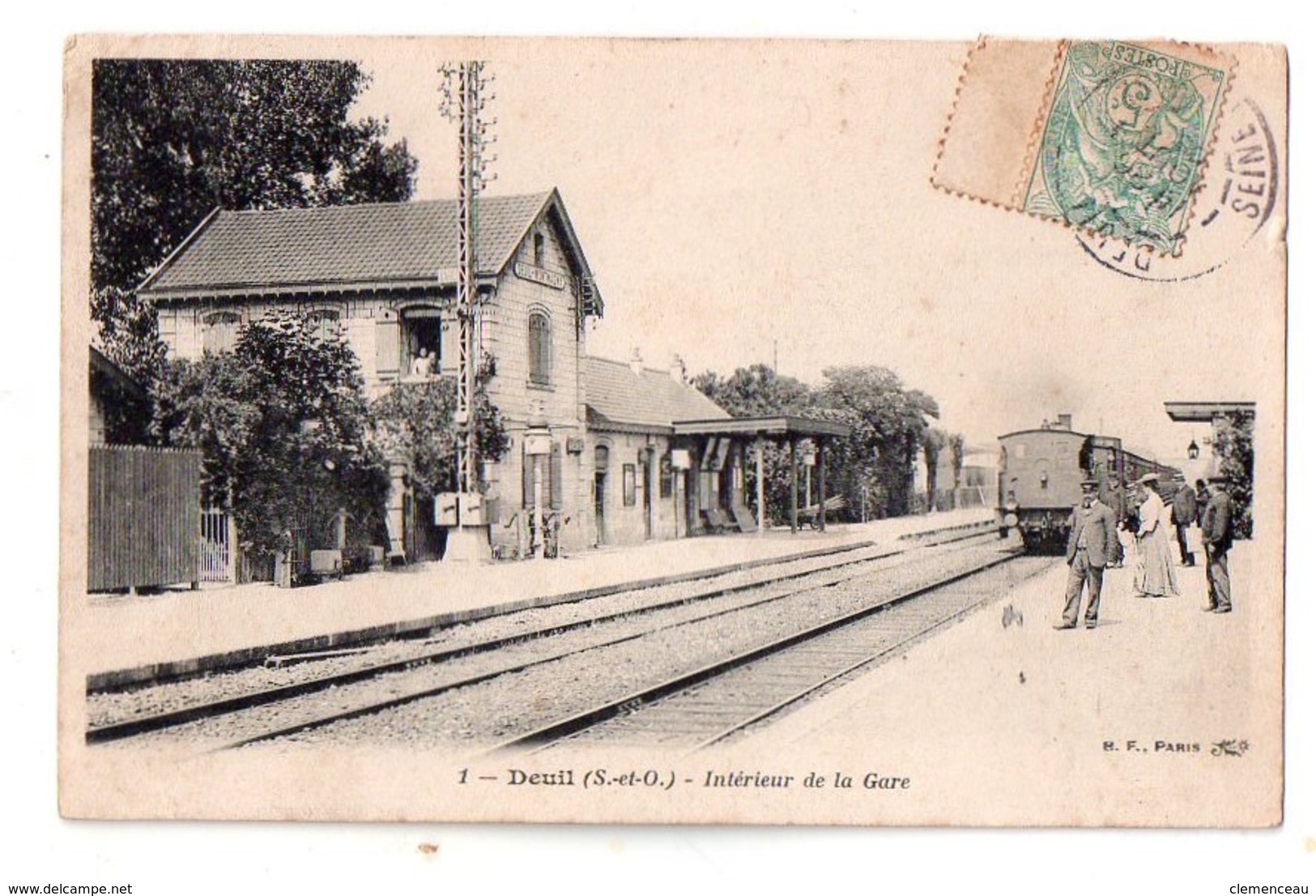 Deuil Train En Gare - Deuil La Barre