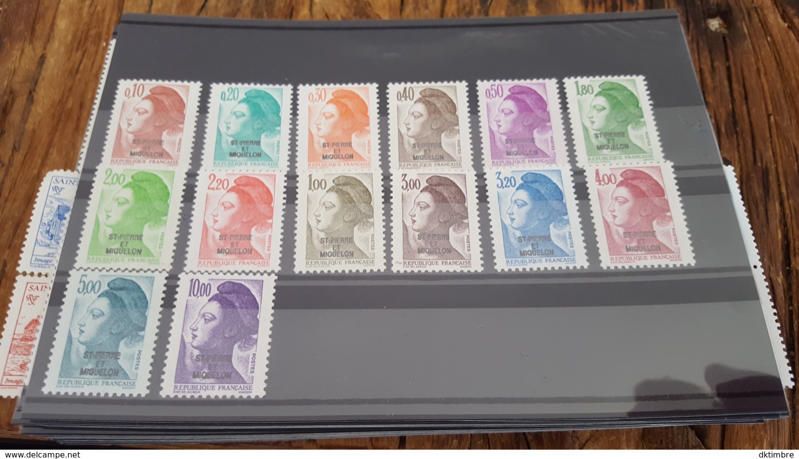 LOT 469347 TIMBRE DE COLONIE ST PIERRE ET MIQUELON NEUF** LUXE - Colecciones & Series