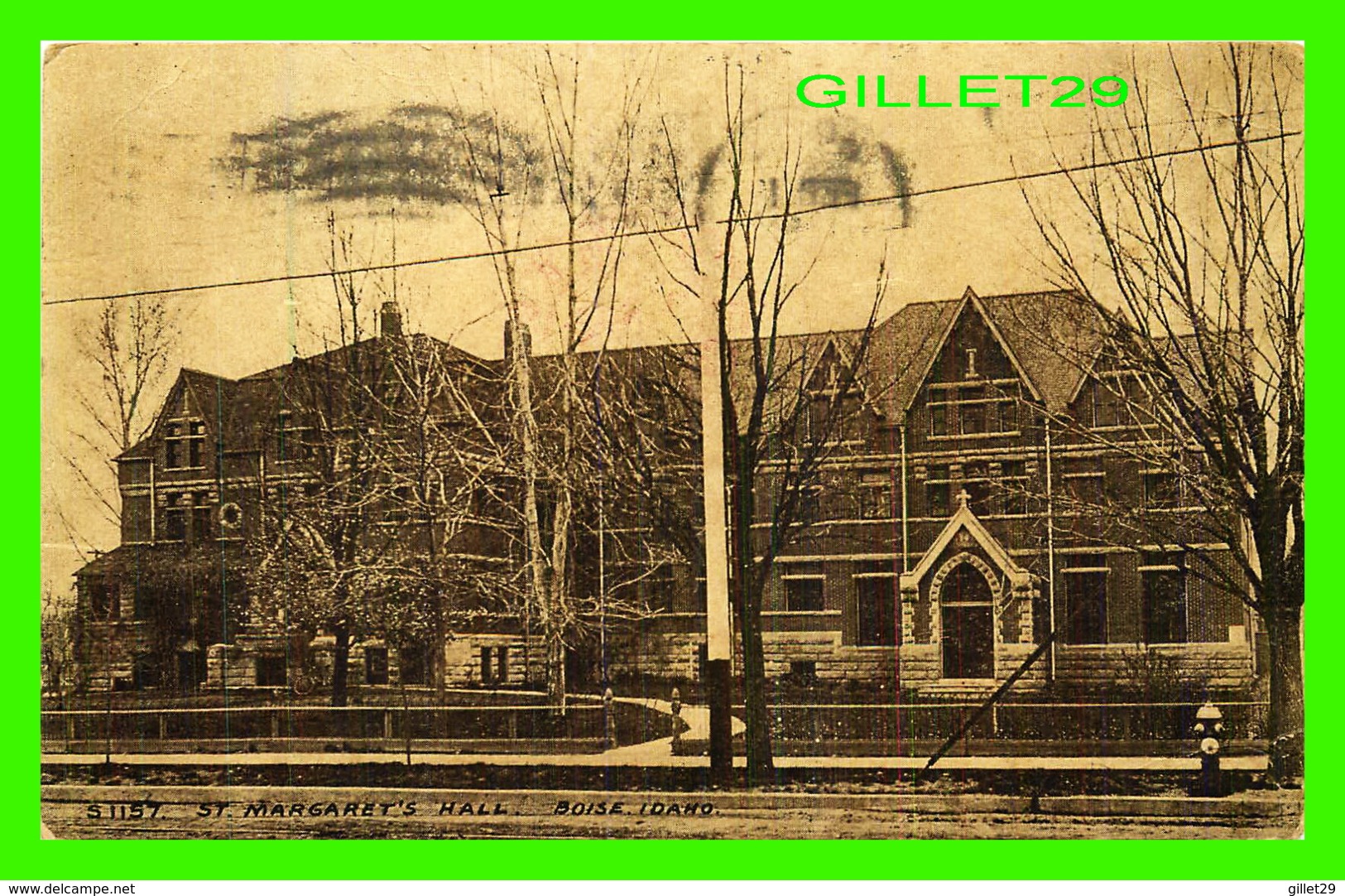 BOISE, ID - ST MARGARET'S HALL - TRAVEL IN 1912 - - Boise