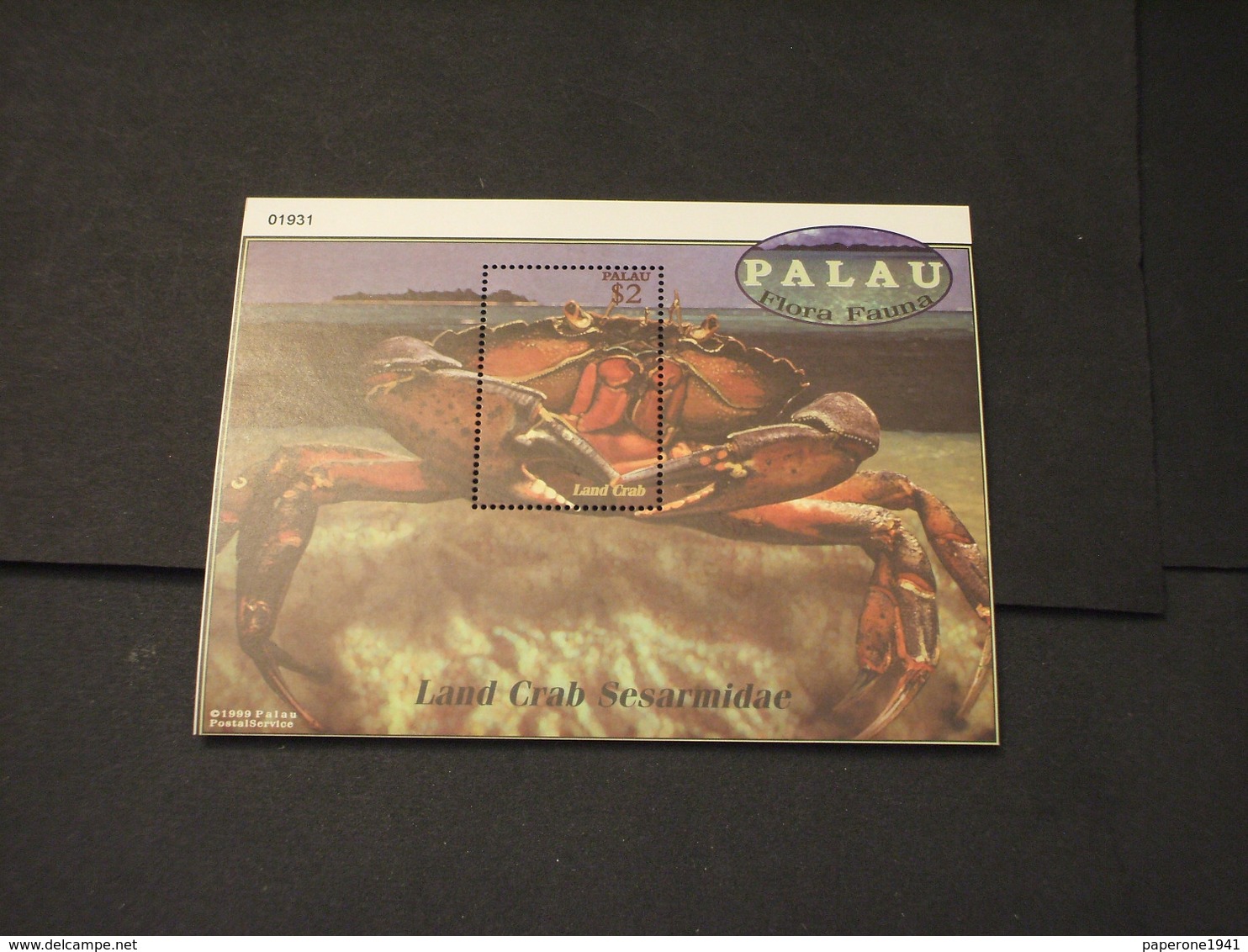 PALAU - BF 1999 GRANCHIO - NUOVO(++) - Palau