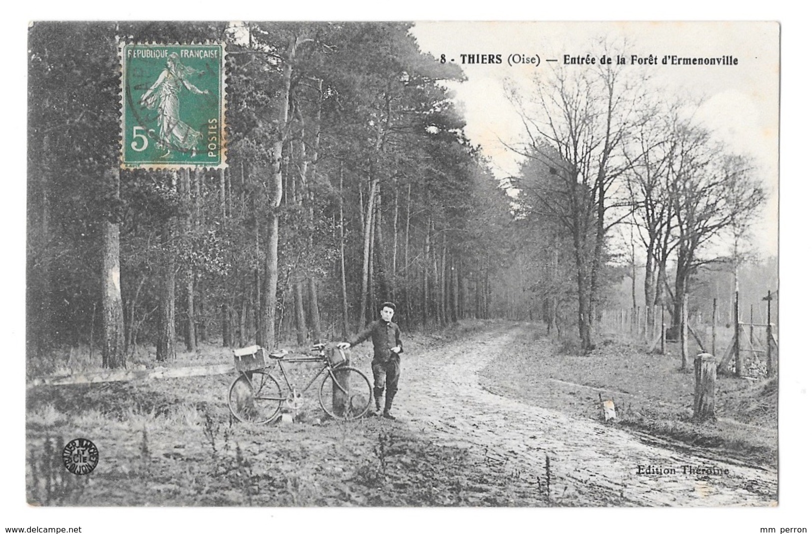 (24641-60) Thiers - Entrée De La Forêt D'Ermenonville - Autres & Non Classés