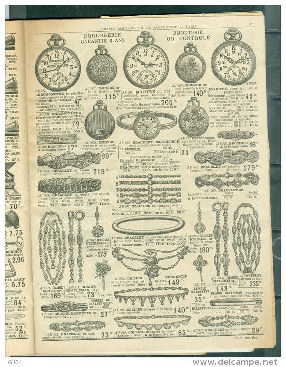 Catalogue De 1923" A La Samaritaine &uml; Paris , Jouet étrennes 1923 " 54 Pages - Modb04 - 1900 - 1949