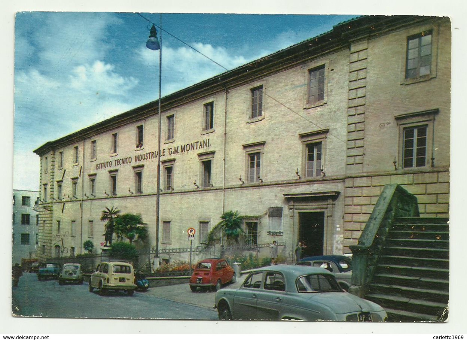 FERMO - ISTITUTO TECNICO INDUSTRIALE G.M.MONTANI    VIAGGIATA FG - Fermo