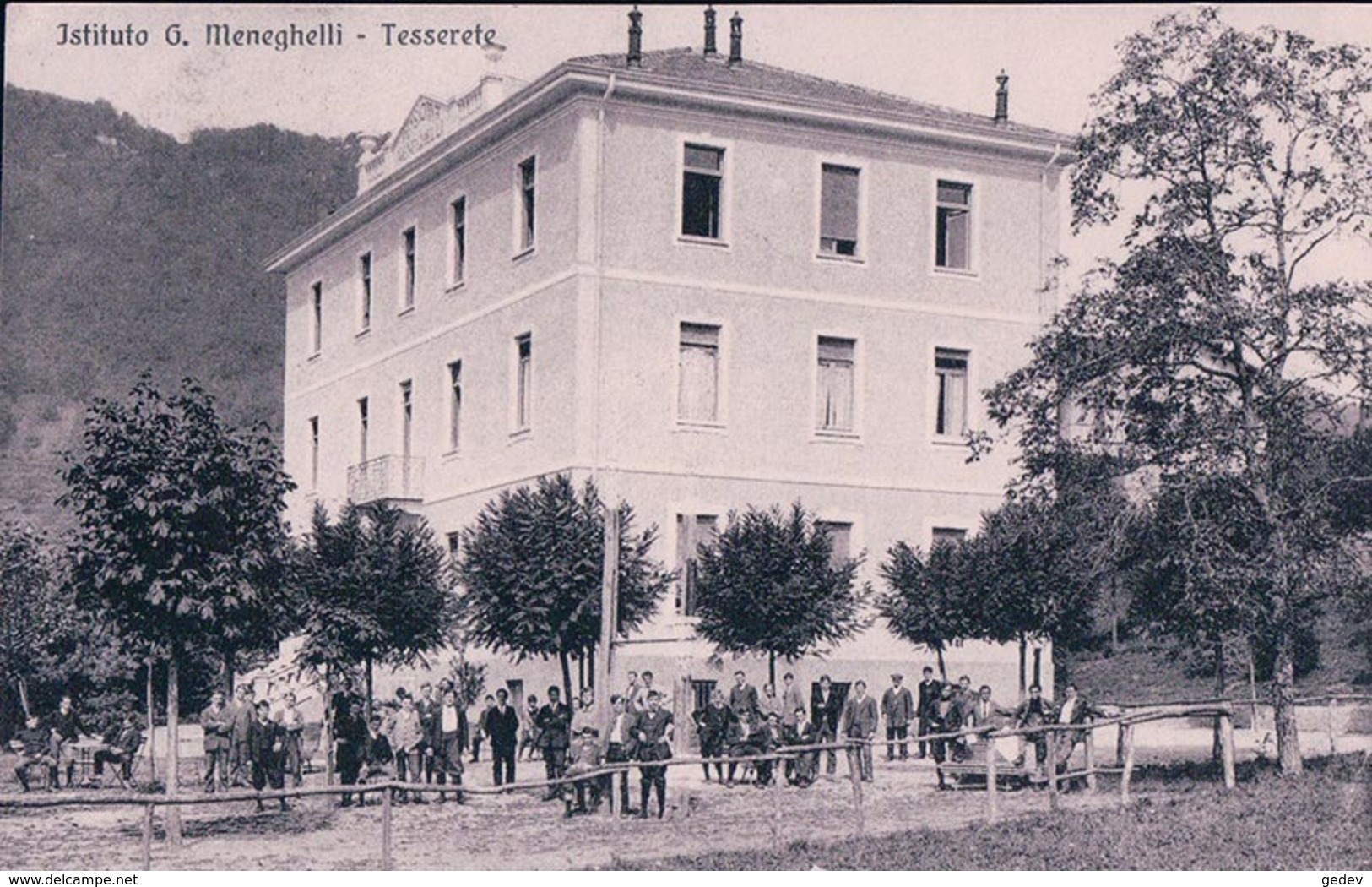 Tesserete TI, Istituto G. Meneghelli (17.5.1914) - Tesserete 
