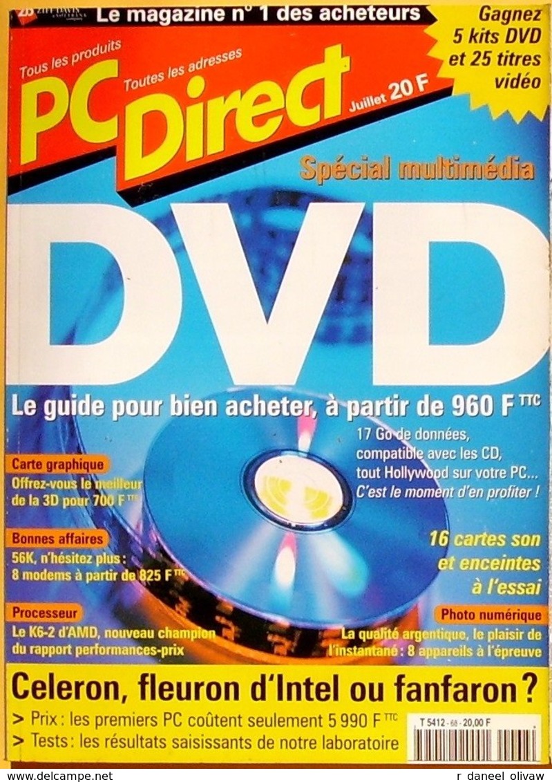 PC Direct N° 68 - Juillet 1998 (TBE+) - Informatik